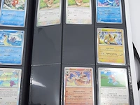 Verzamelmap met kaarten, pokémon, o.a. ivysaur mew en 002/165 - afbeelding 24 van  43