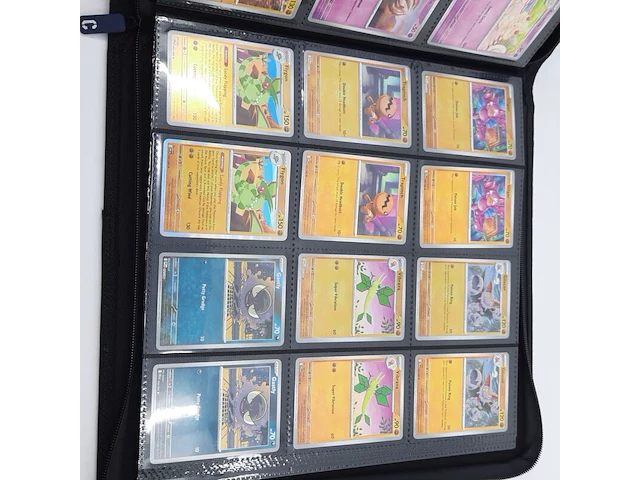 Verzamelmap met kaarten, pokémon, o.a. mega heracross ex pfl en 004/094 - afbeelding 2 van  21