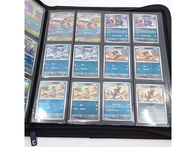 Verzamelmap met kaarten, pokémon, o.a. mega heracross ex pfl en 004/094 - afbeelding 4 van  21
