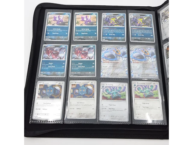 Verzamelmap met kaarten, pokémon, o.a. mega heracross ex pfl en 004/094 - afbeelding 5 van  21