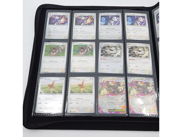 Verzamelmap met kaarten, pokémon, o.a. mega heracross ex pfl en 004/094 - afbeelding 7 van  21
