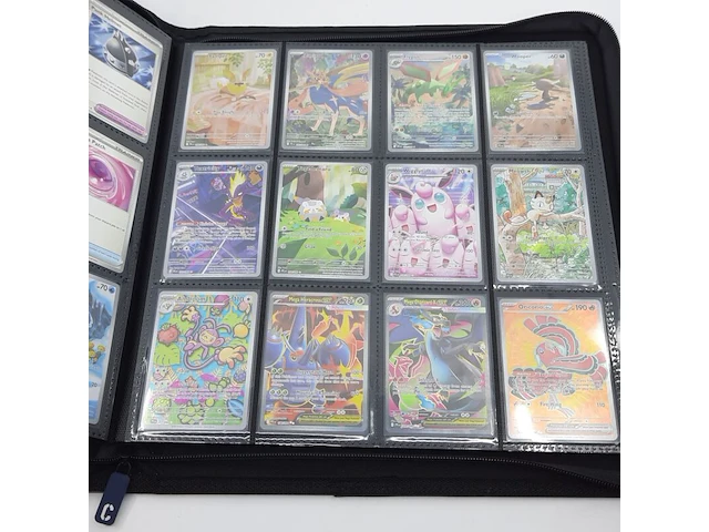 Verzamelmap met kaarten, pokémon, o.a. mega heracross ex pfl en 004/094 - afbeelding 10 van  21