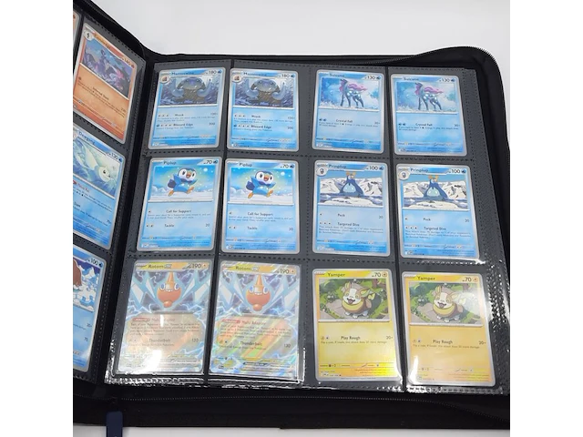 Verzamelmap met kaarten, pokémon, o.a. mega heracross ex pfl en 004/094 - afbeelding 18 van  21
