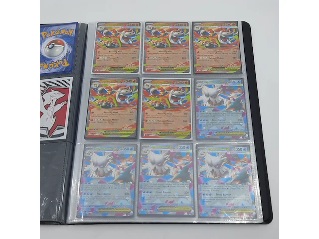Verzamelmap met kaarten, pokémon, o.a. mega venusaur ex meg en 003/132 - afbeelding 2 van  11