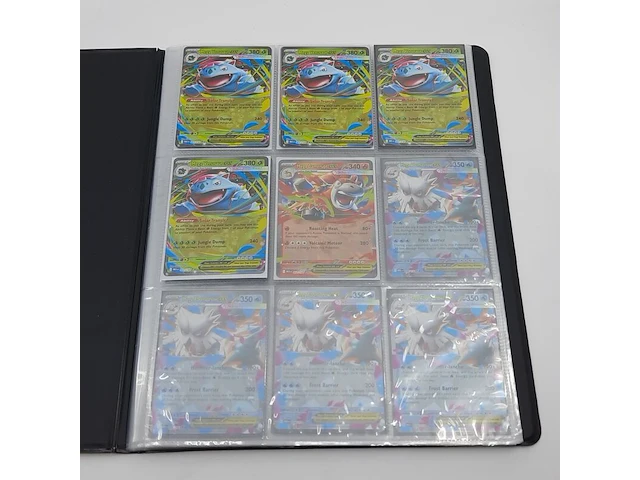 Verzamelmap met kaarten, pokémon, o.a. mega venusaur ex meg en 003/132 - afbeelding 3 van  11