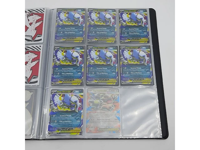 Verzamelmap met kaarten, pokémon, o.a. mega venusaur ex meg en 003/132 - afbeelding 7 van  11