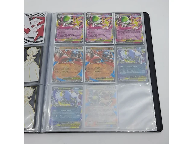 Verzamelmap met kaarten, pokémon, o.a. mega venusaur ex meg en 003/132 - afbeelding 9 van  11
