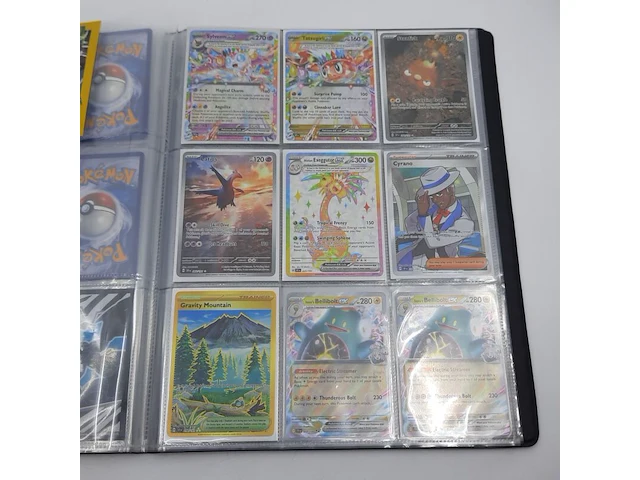 Verzamelmap met kaarten, pokémon, o.a. misty's psyduck dri en 193/182 - afbeelding 7 van  22