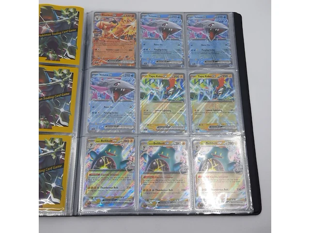 Verzamelmap met kaarten, pokémon, o.a. misty's psyduck dri en 193/182 - afbeelding 9 van  22