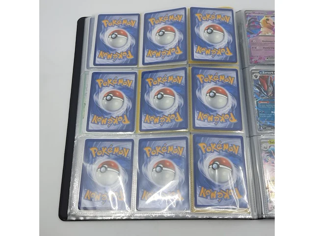 Verzamelmap met kaarten, pokémon, o.a. misty's psyduck dri en 193/182 - afbeelding 10 van  22