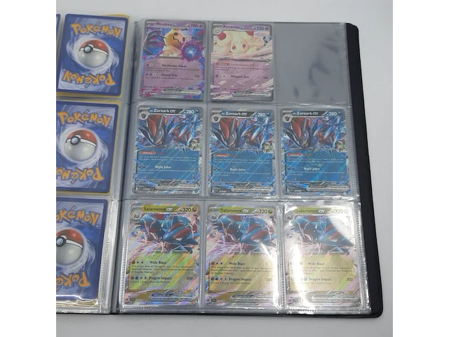 Verzamelmap met kaarten, pokémon, o.a. misty's psyduck dri en 193/182 - afbeelding 11 van  22