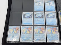 Verzamelmap met kaarten, pokémon, o.a. samurott whit en 023/086 - afbeelding 3 van  39
