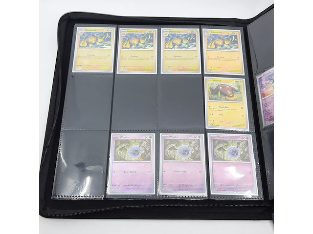 Verzamelmap met kaarten, pokémon, o.a. samurott whit en 023/086 - afbeelding 5 van  39