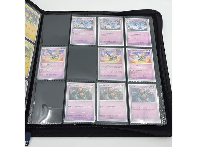 Verzamelmap met kaarten, pokémon, o.a. samurott whit en 023/086 - afbeelding 6 van  39