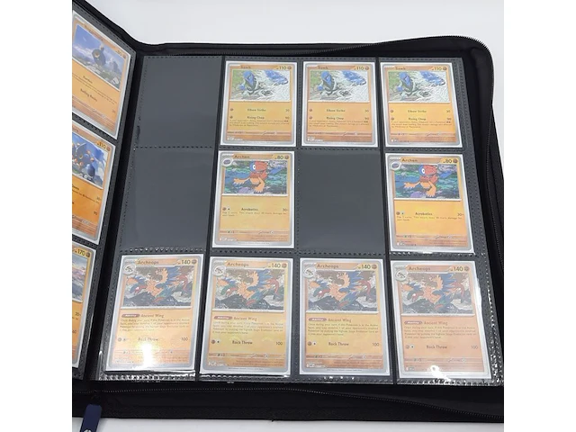 Verzamelmap met kaarten, pokémon, o.a. samurott whit en 023/086 - afbeelding 10 van  39