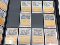 Verzamelmap met kaarten, pokémon, o.a. samurott whit en 023/086 - afbeelding 10 van  39