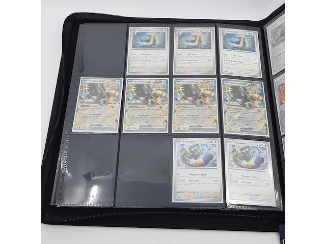 Verzamelmap met kaarten, pokémon, o.a. samurott whit en 023/086 - afbeelding 20 van  39