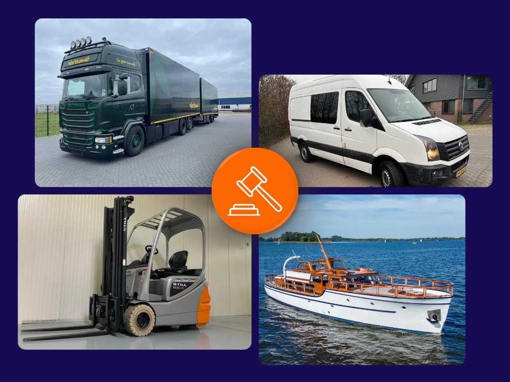 Verzamelveiling van mobiliteit, transport en logistiek