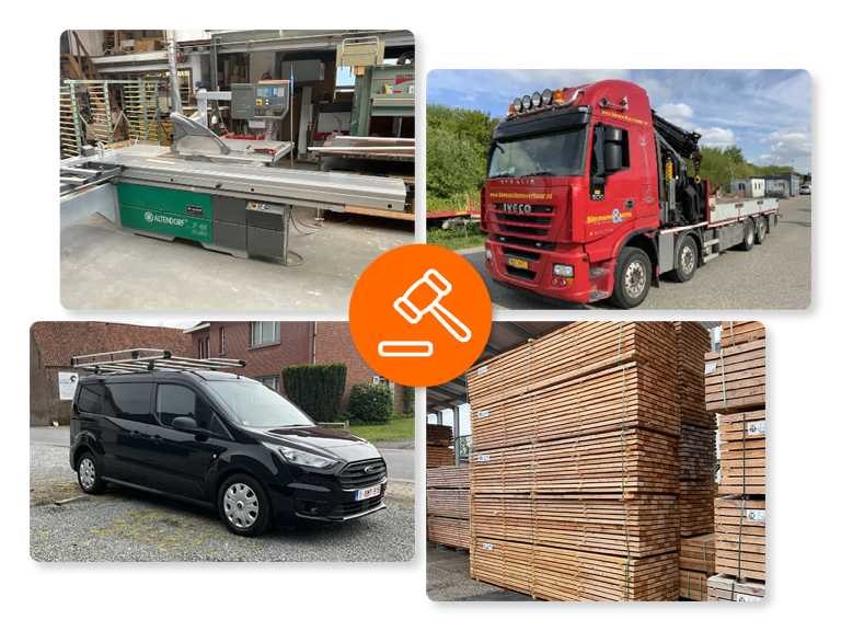 Verzamelveiling van verschillende goederen