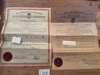 Verzekeringpolis waalwijk 2stuks - afbeelding 1 van  4