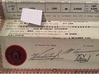 Verzekeringpolis waalwijk 2stuks - afbeelding 4 van  4