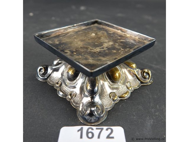 Verzilver (kaars) plateau - afbeelding 1 van  5