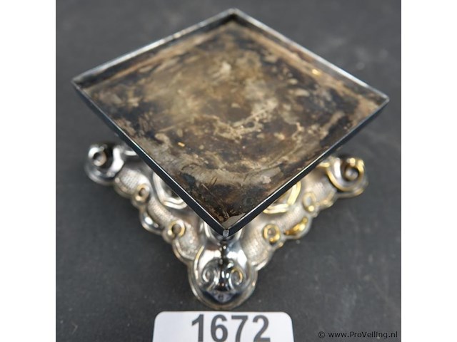 Verzilver (kaars) plateau - afbeelding 2 van  5