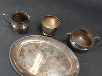 Verzilverd roomstel - afbeelding 4 van  5