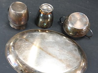 Verzilverd roomstel - afbeelding 5 van  5