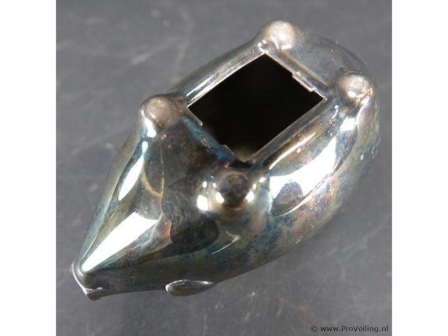 Verzilverd spaarvarken - afbeelding 5 van  5