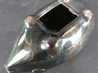 Verzilverd spaarvarken - afbeelding 5 van  5