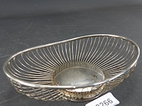 Verzilverde broodmand - afbeelding 1 van  5