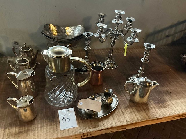 Verzilverde decoratie - afbeelding 1 van  9