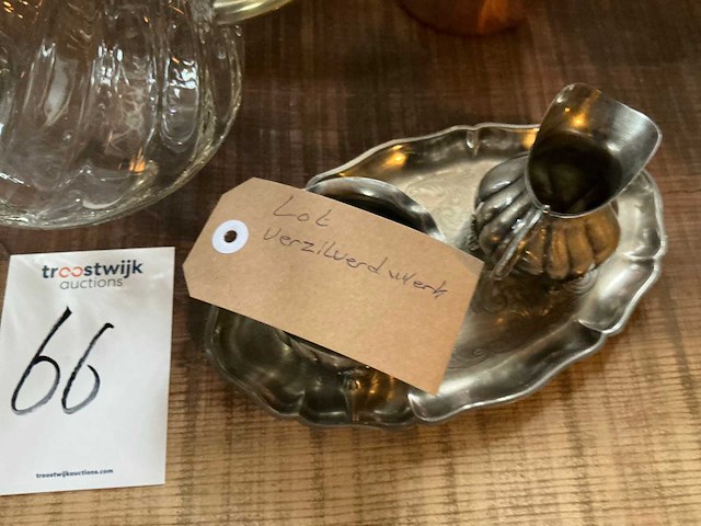 Verzilverde decoratie - afbeelding 8 van  9