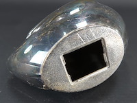 Verzilverde eend als spaarpot - afbeelding 5 van  5