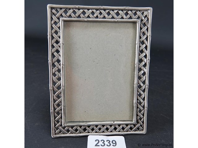 Verzilverde fotolijst - afbeelding 2 van  5
