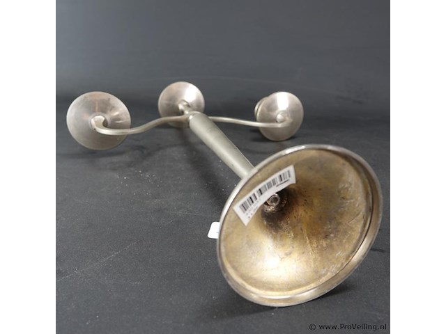 Verzilverde kandelaar - afbeelding 5 van  5