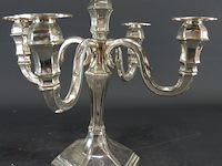 Verzilverde kandelaar - afbeelding 2 van  5