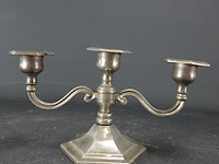 Verzilverde kandelaar - afbeelding 2 van  5