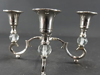 Verzilverde kandelaar - afbeelding 2 van  5