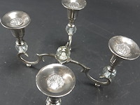 Verzilverde kandelaar - afbeelding 3 van  5