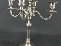 Verzilverde kandelaber - afbeelding 2 van  5