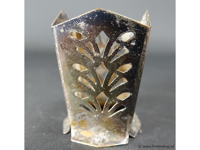 Verzilverde maggifles houder - afbeelding 3 van  5