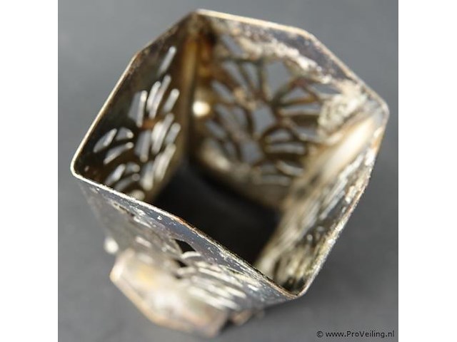 Verzilverde maggifles houder - afbeelding 4 van  5