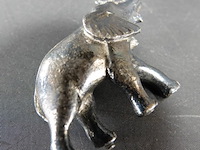 Verzilverde olifant - afbeelding 3 van  5