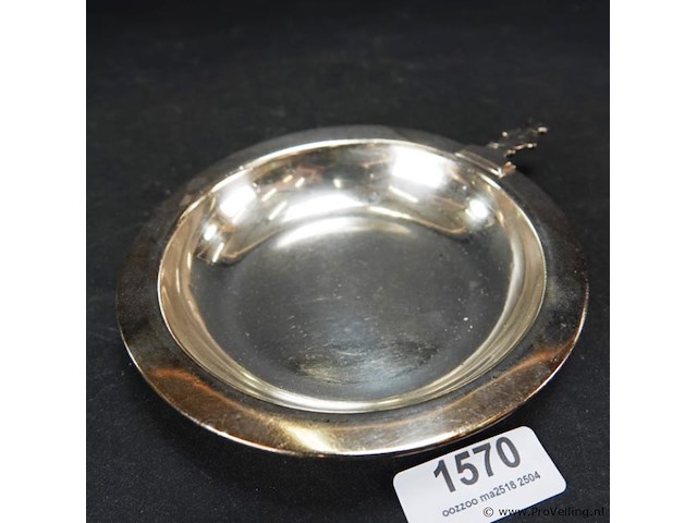 Verzilverde schaal - afbeelding 1 van  5