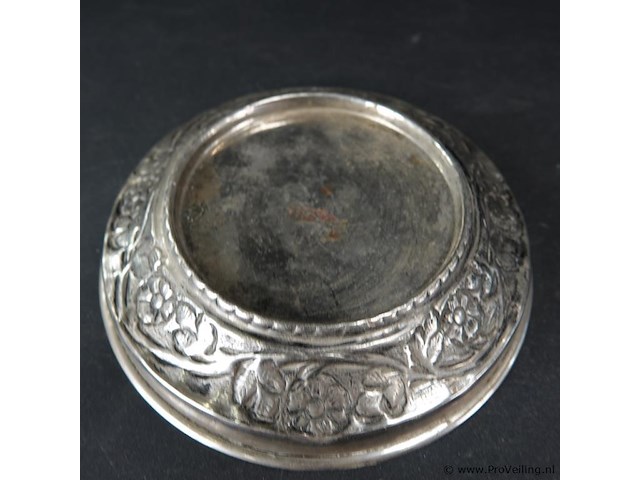 Verzilverde schaal - afbeelding 5 van  5