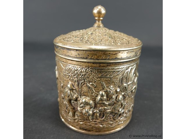 Verzilverde suikerbus - afbeelding 3 van  5