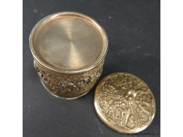 Verzilverde suikerbus - afbeelding 5 van  5