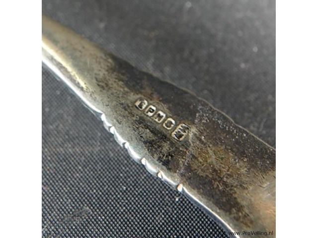 Verzilverde vork - afbeelding 3 van  3